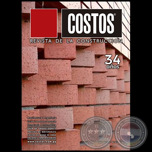 COSTOS Revista de la Construccin - N 315 - DICIEMBRE 2021